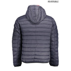 Blue Nylon Men's Jacket