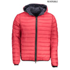 Blue Nylon Men's Jacket
