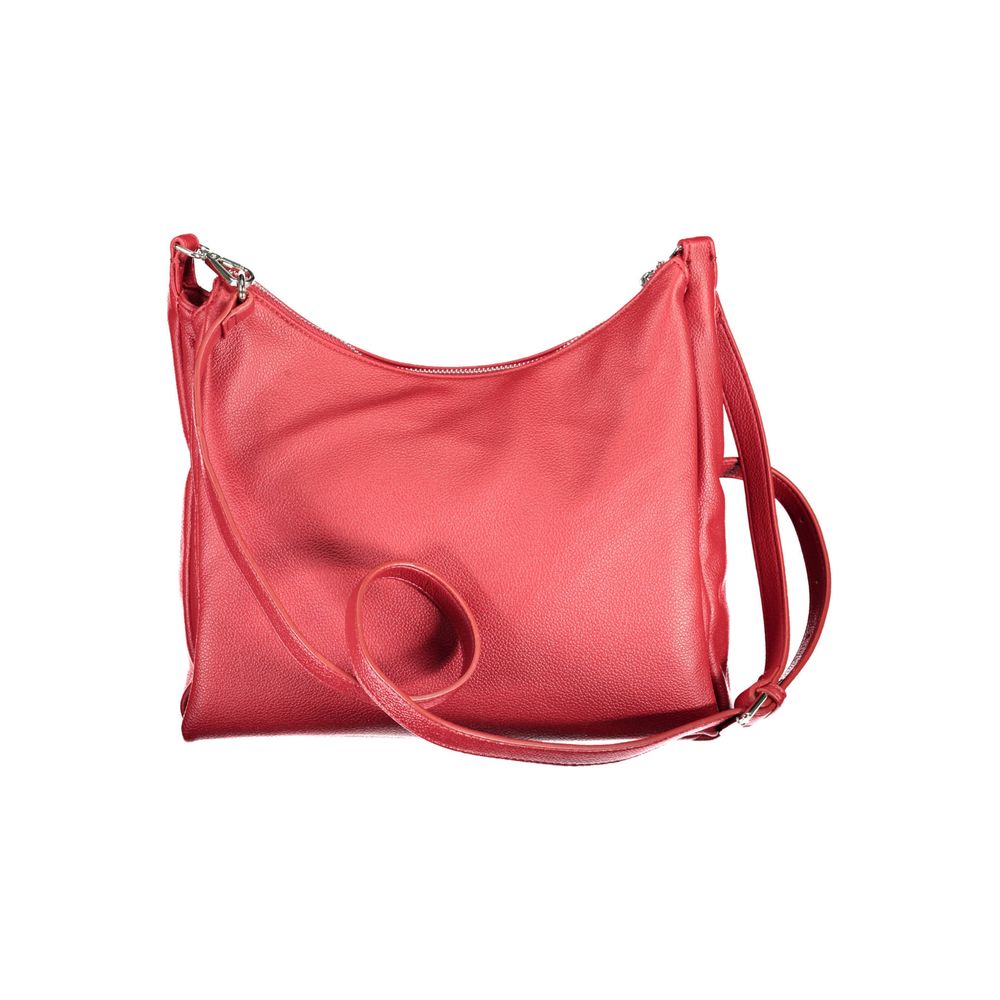 Rote Polyurethan Damenhandtasche