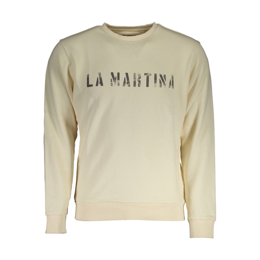 Weißes Baumwoll-Sweatshirt für Herren