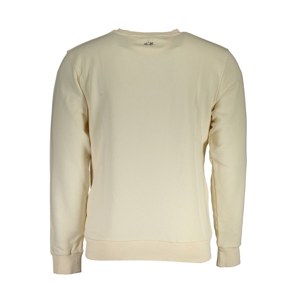 Weißes Baumwoll-Sweatshirt für Herren