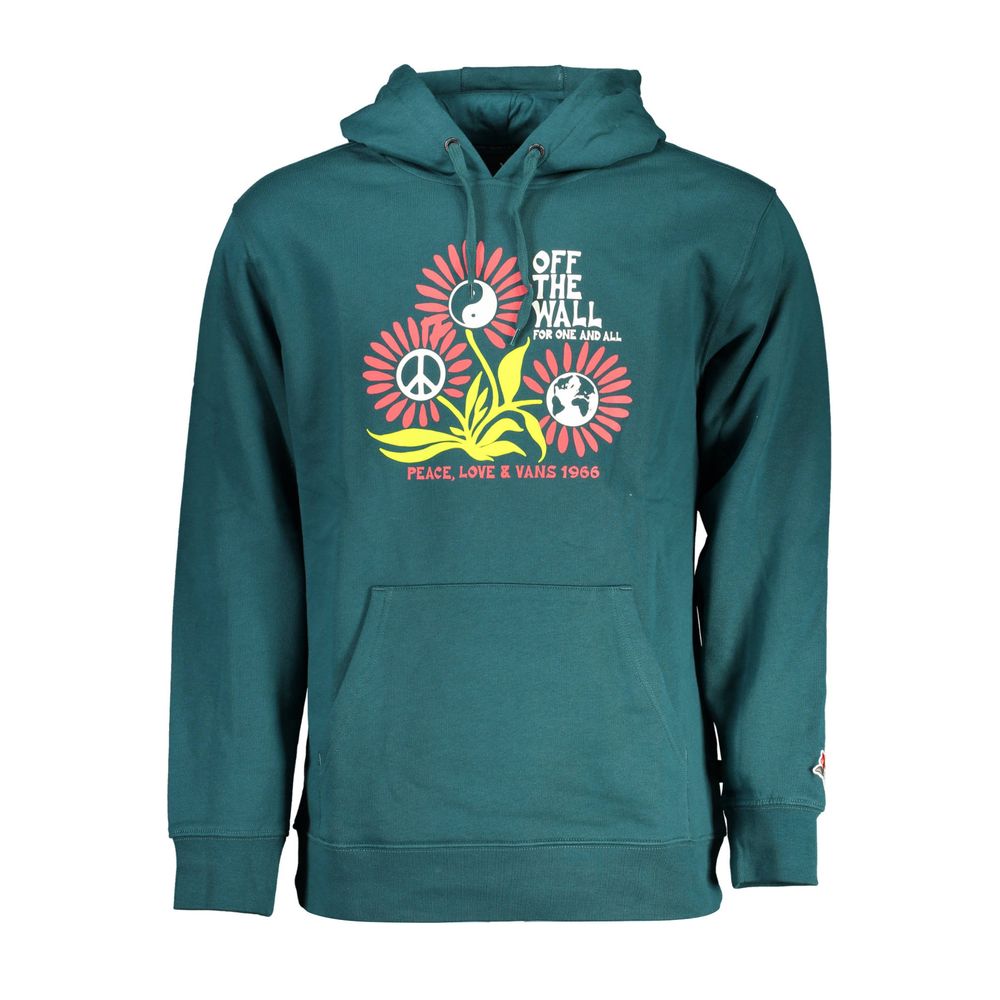 Green Cotton Men's Sweatshirt