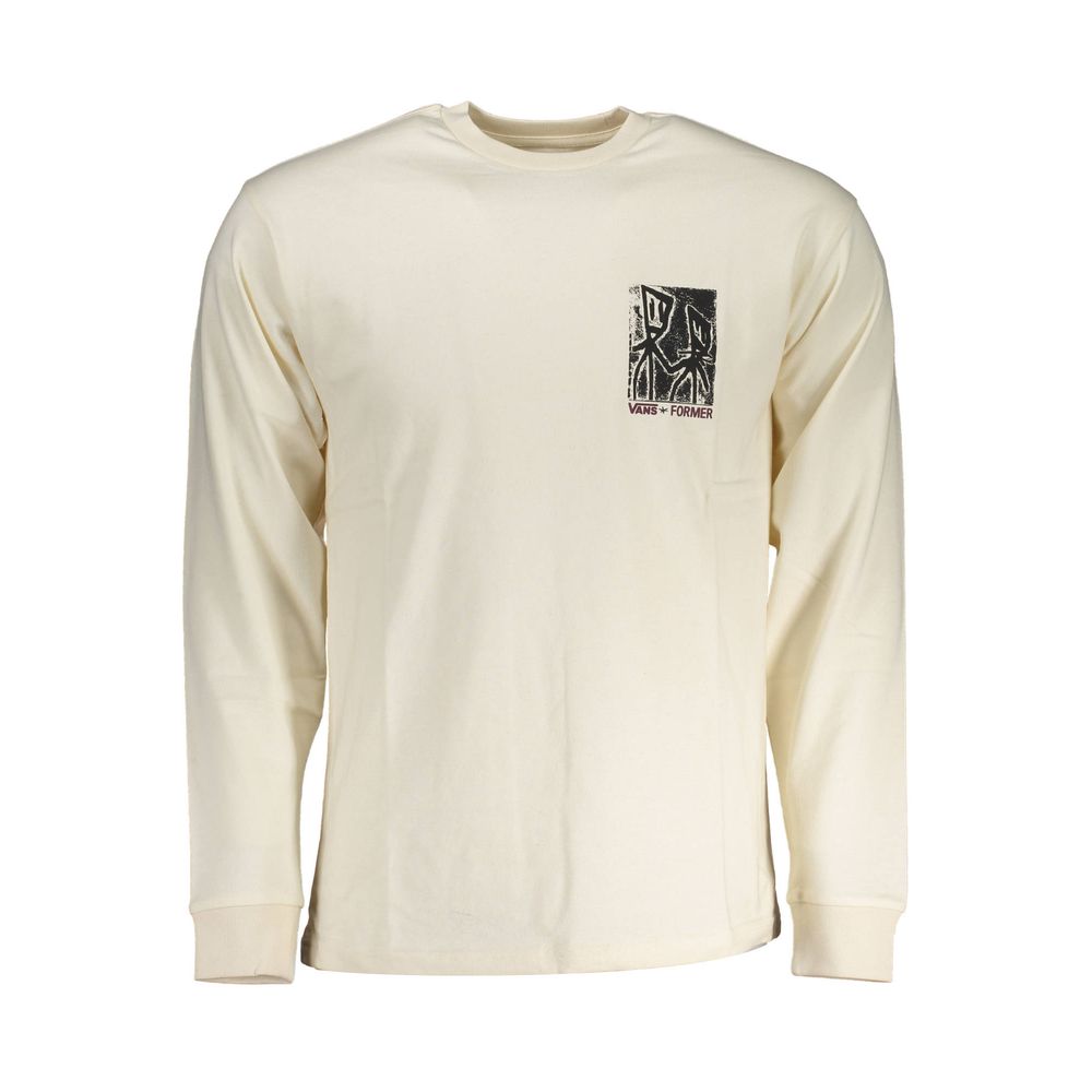 Weißes Herren-T-Shirt aus Baumwolle