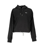 Black Cotton Women's Sweatshirt