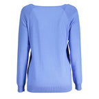 Azzurro Viscose Damen Pullover