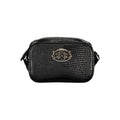 Black Polyurethane Women Handbag