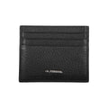 Black Leather Men's Wallet Holder