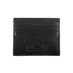 Black Leather Men's Wallet Holder