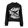 Damen-Sweatshirt aus schwarzer Baumwolle