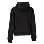 Damen-Sweatshirt aus schwarzer Baumwolle