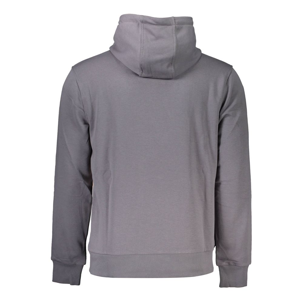 Grauer Herrenpullover aus Baumwolle