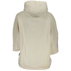 Bianco Cotton Women Sweatshirt