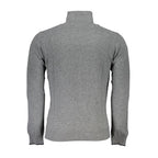 Grey Polyamide Men Sweater