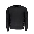 Black Polyamide Men Sweater