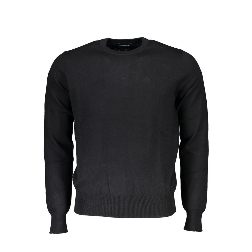 Black Polyamide Men Sweater