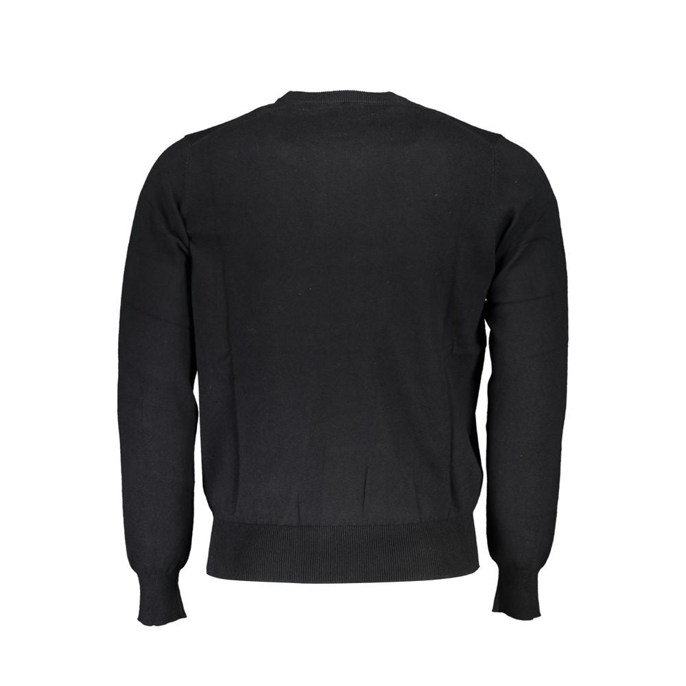 Black Polyamide Men Sweater