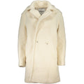 White Polyester Women's Jacket