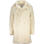 White Polyester Women's Jacket
