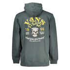 Grünes Baumwoll-Sweatshirt für Herren