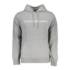 Graues Herren-Sweatshirt aus Baumwolle