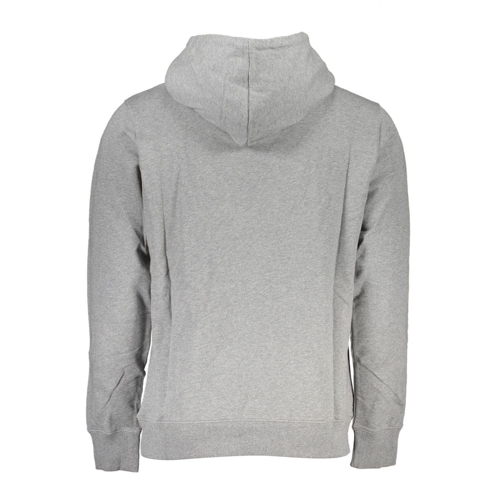 Graues Herren-Sweatshirt aus Baumwolle