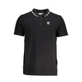Black Cotton Men's Polo Shirt