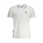 Weißes Polo-Shirt aus Baumwolle für Herren