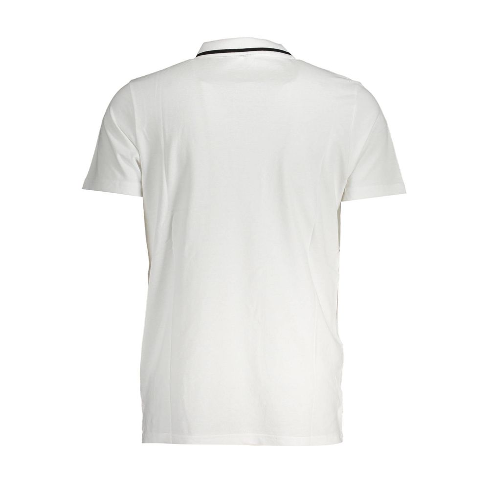 Weißes Polo-Shirt aus Baumwolle für Herren