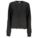 Black Acrylic Women's Sweater