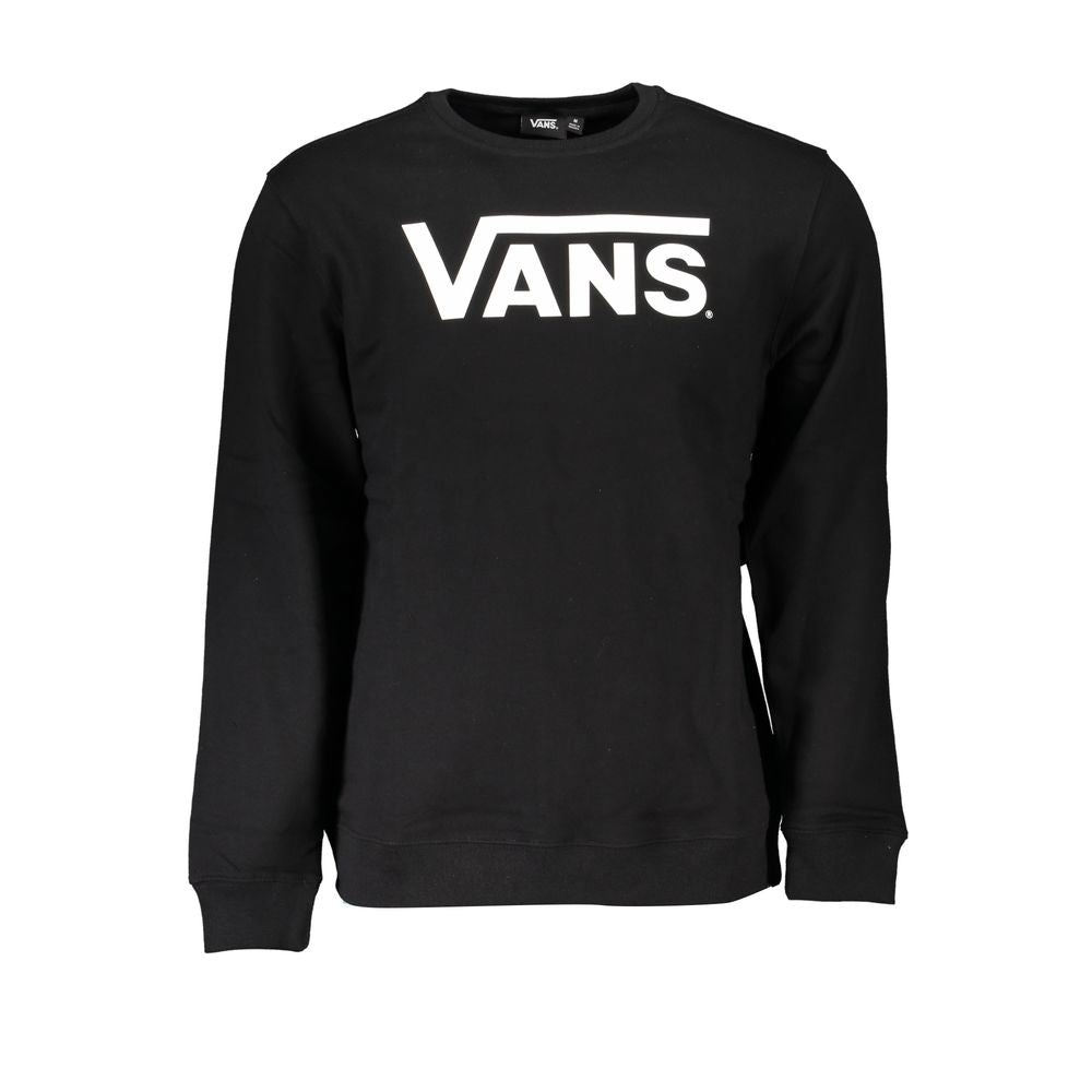 Herren-Sweatshirt aus schwarzer Baumwolle