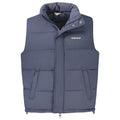 Blaue Polyester Herren Weste