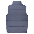 Blaue Polyester Herren Weste