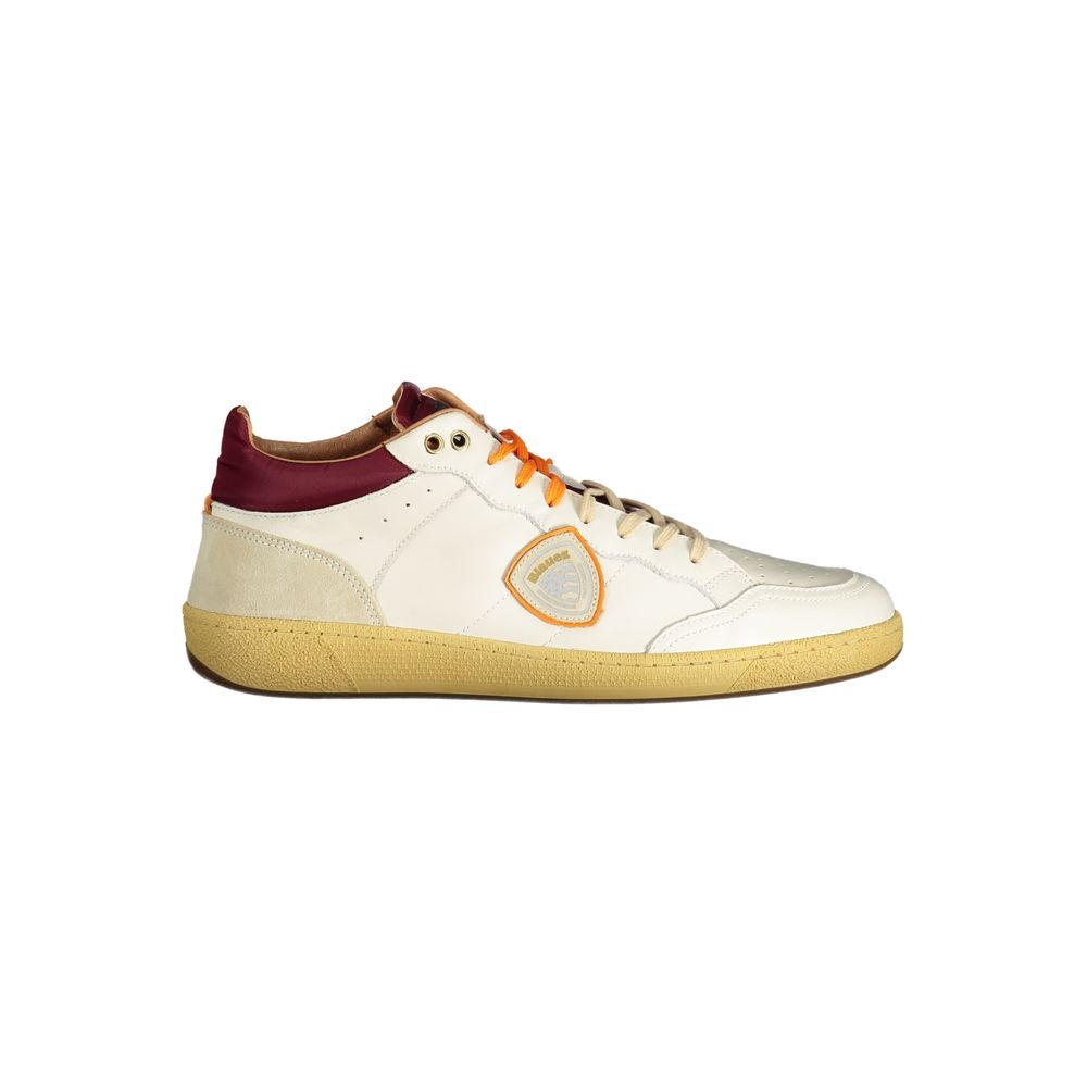 Weißer Herren-Sneaker aus Leder