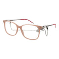 Beige Acetatbrille (Gestell)