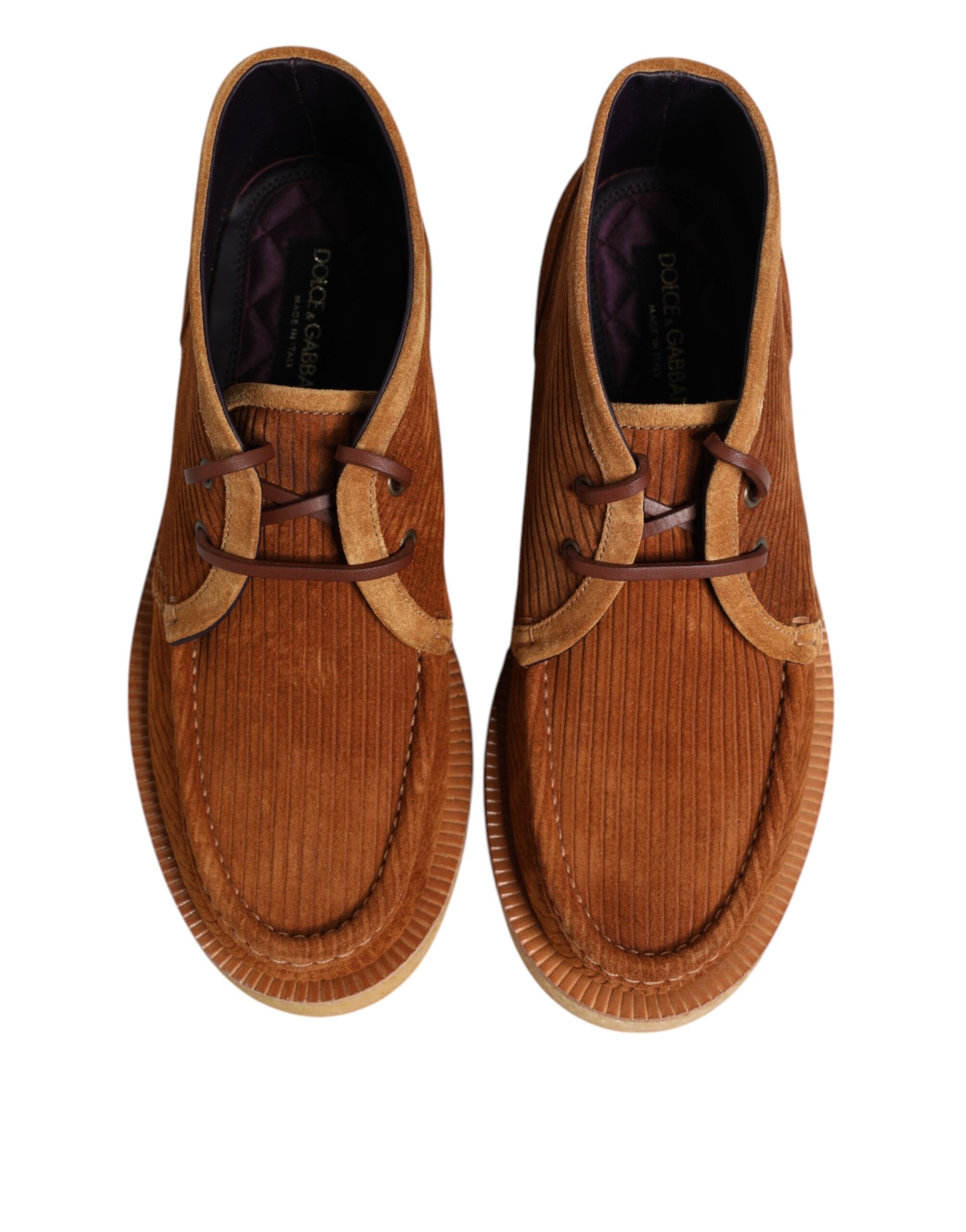 Scarpe Stivaletto Desert in Pelle Scamosciata Nabuk Marrone