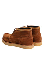 Braune Wildleder Desert Ankle Boots