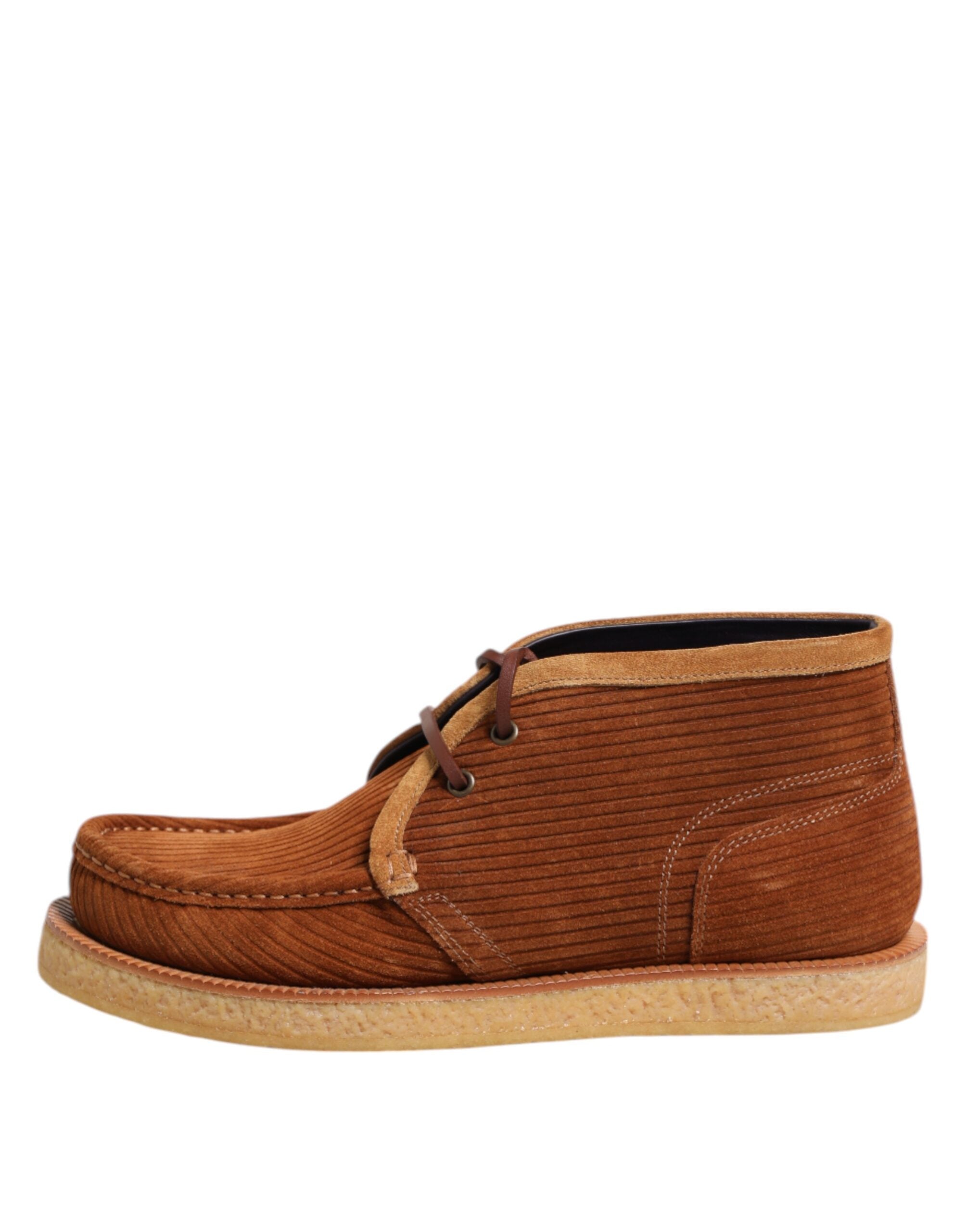 Scarpe Stivaletto Desert in Pelle Scamosciata Nabuk Marrone