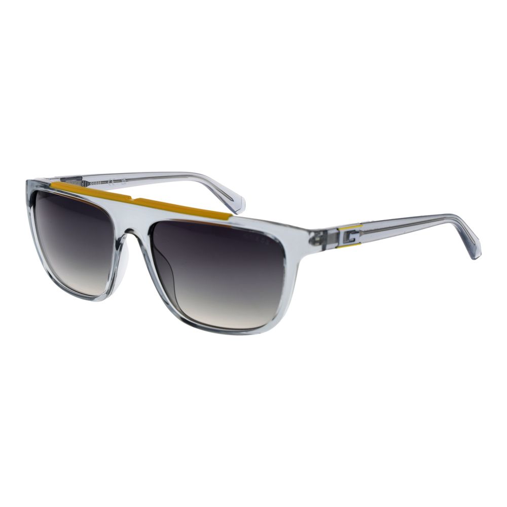 Graue Edelstahlsonnenbrille