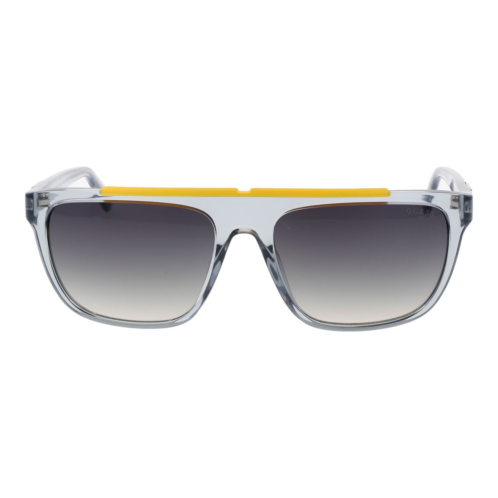 Graue Edelstahlsonnenbrille