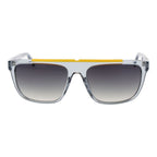 Graue Edelstahlsonnenbrille