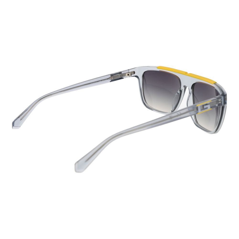 Graue Edelstahlsonnenbrille