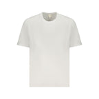 White Cotton Mens T-Shirt