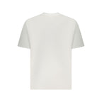 White Cotton Mens T-Shirt