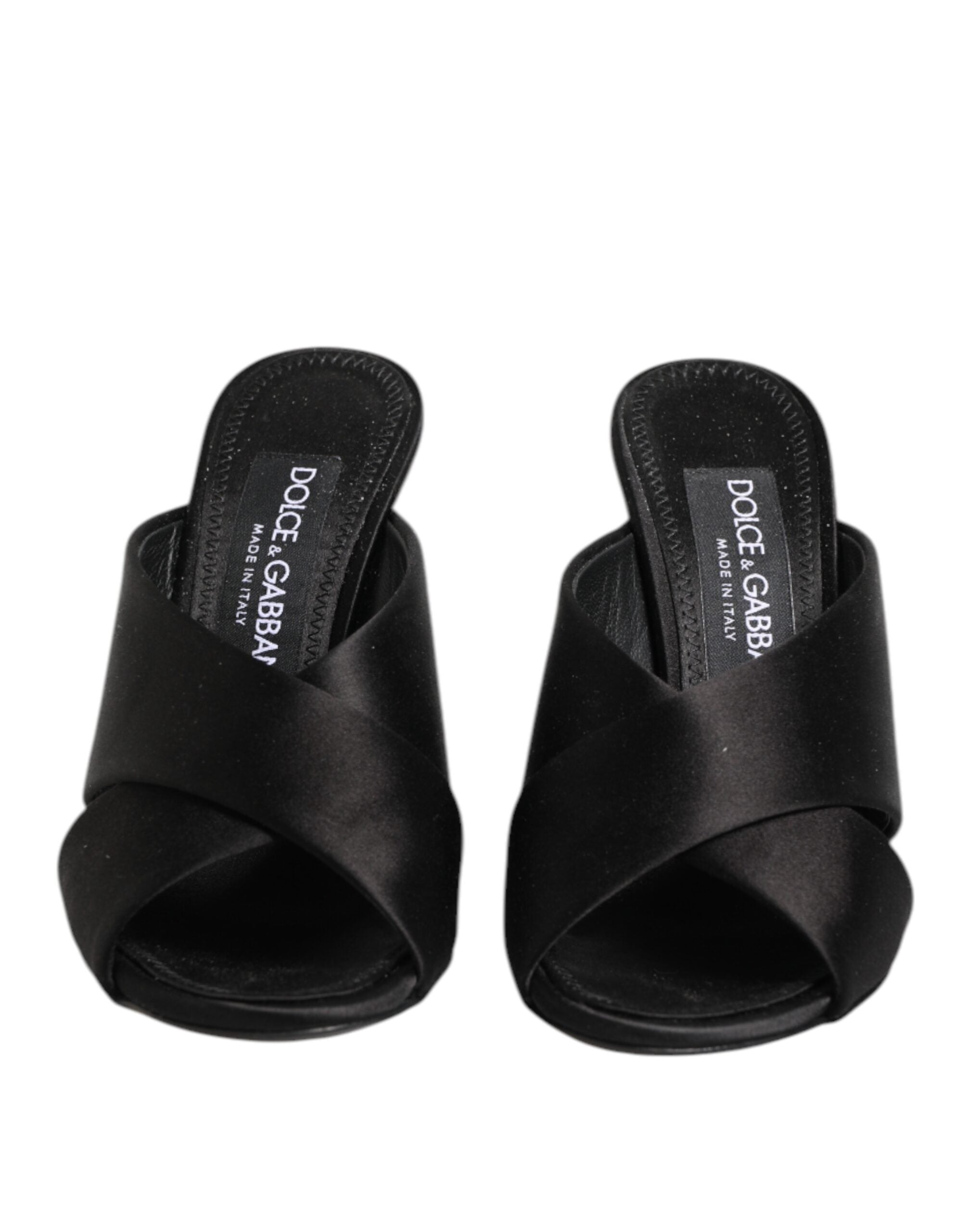 Black Keira Baroque High Heel Sandals