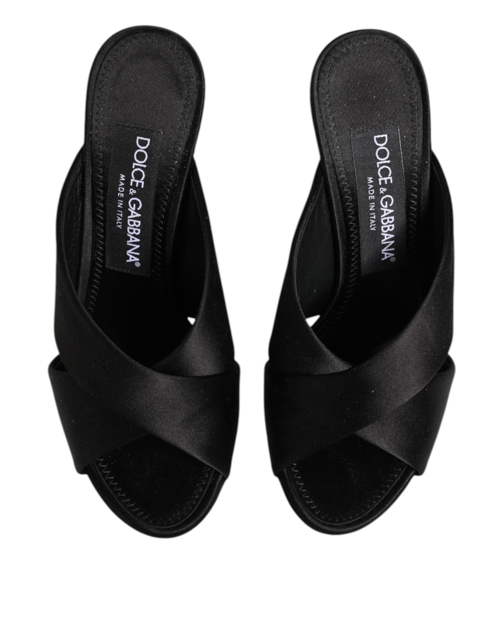 Black Keira Baroque High Heel Sandals