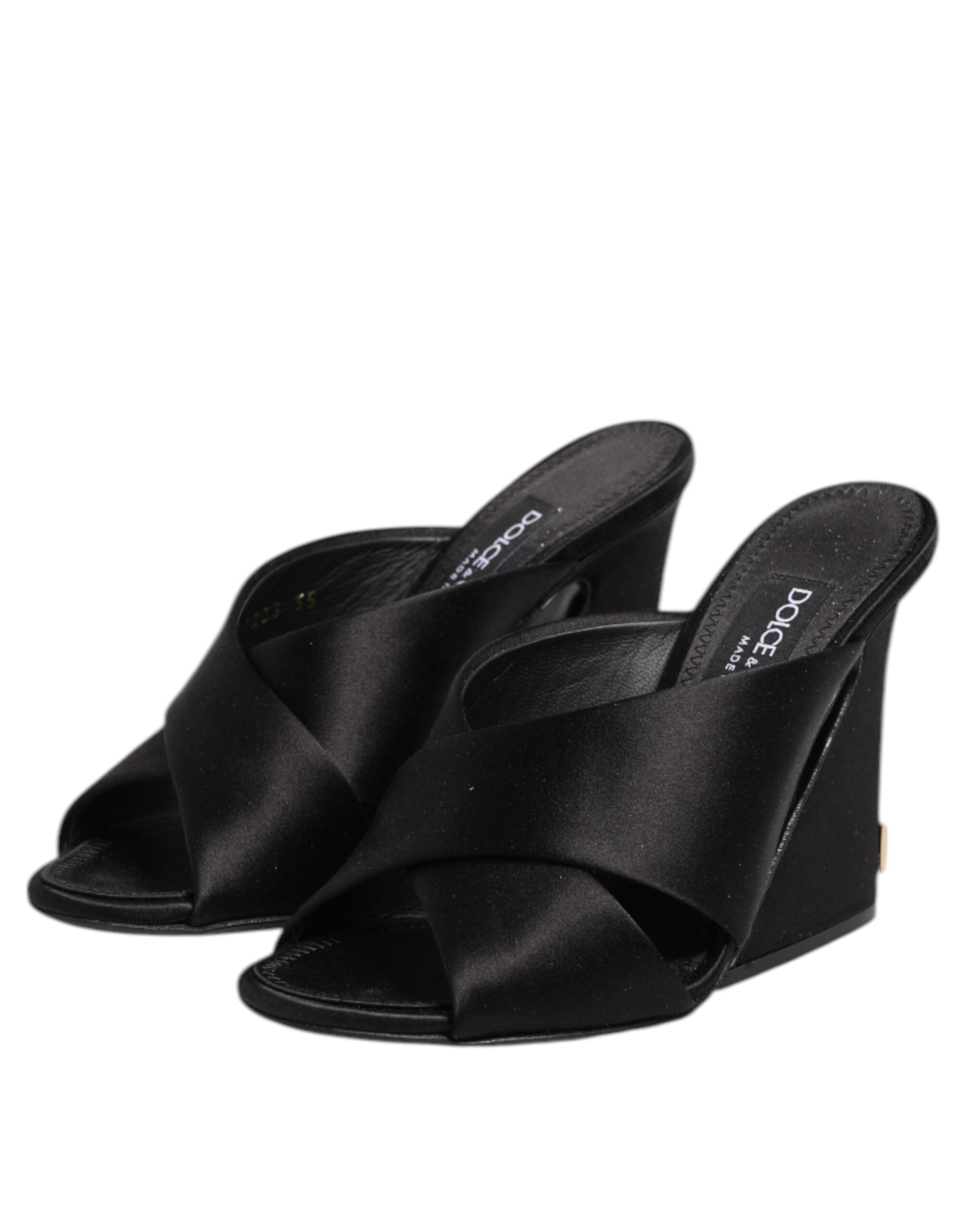 Black Keira Baroque High Heel Sandals