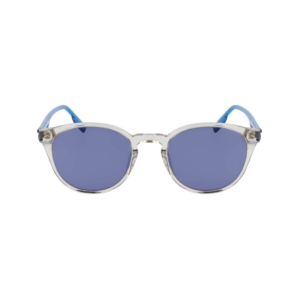 Blaue Azetat-Sonnenbrille