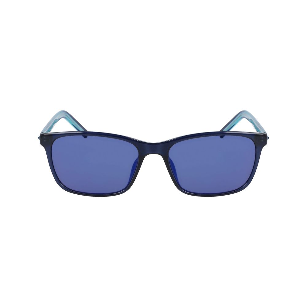 Occhiali da sole blu iniettato
