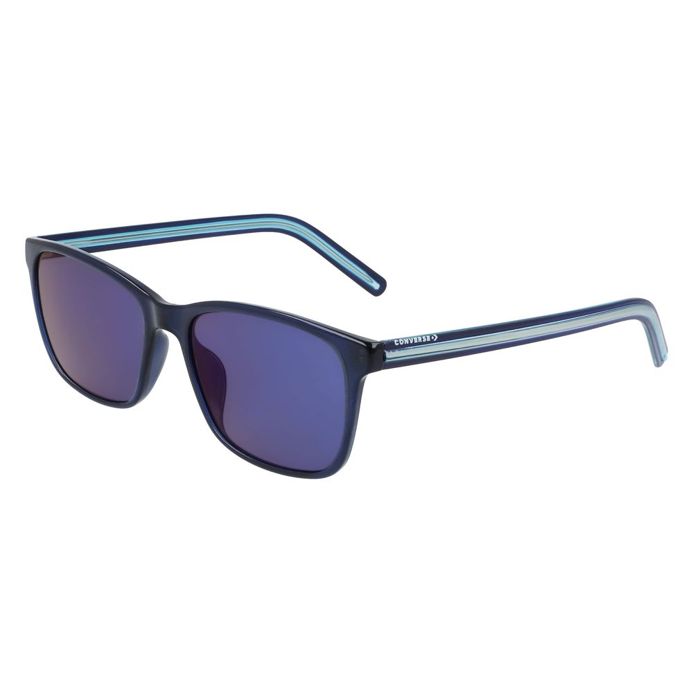 Occhiali da sole blu iniettato