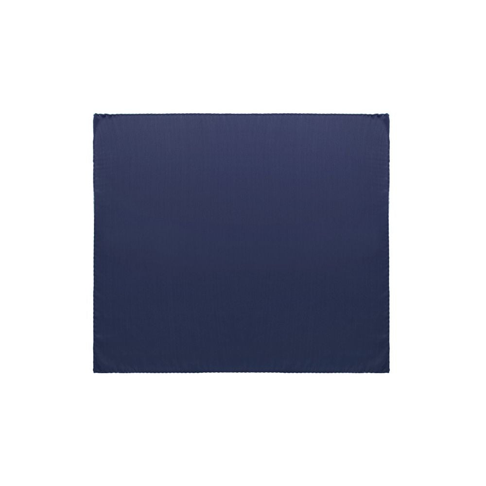 Fazzoletto da taschino in seta blu